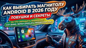 Как выбрать андроид магнитолу в 2026 году? Ловушки маркетологов, подделки и жесткий разбор рынка