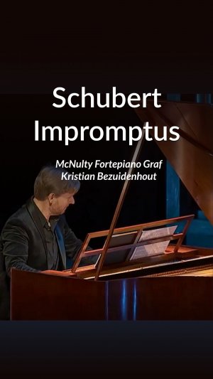 🎹 Шуберт — 4 экспромта D 899, Op. 90 №1 на рояле Графа (копия МакНалти) | Кристиан Безуйденхут