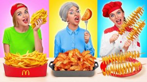 Кулинарный Челлендж# Я против Бабушки # Кухонные Лайфхаки и Хитрости от Multi DO Challenge
