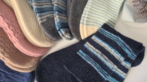 Мои готовые работы. Носки из Alize Artisan 🧦🧦🧦