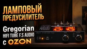 Китайский ламповый предусилитель Gregorian HIFI TUBE F.S AUDIO с Ozon