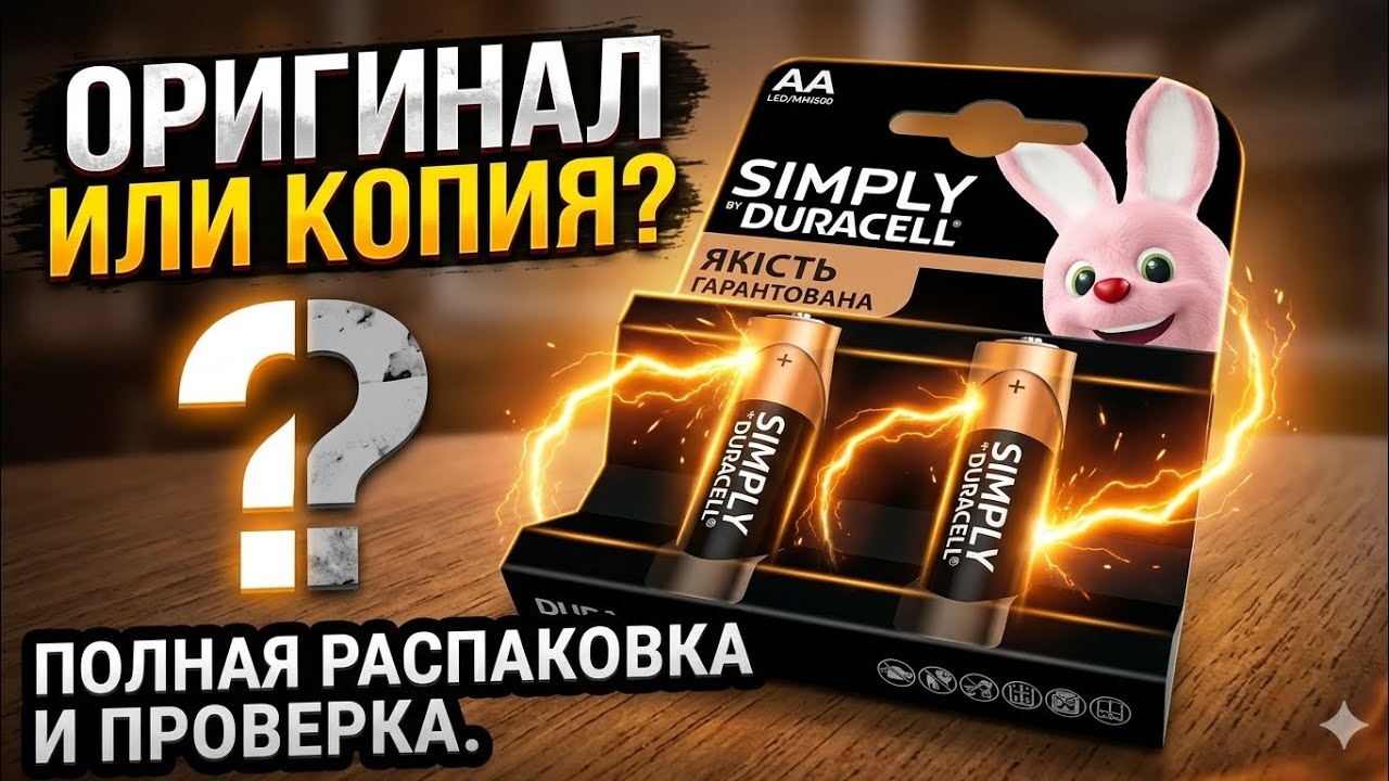 Duracell: Оригинал или Копия? Полная распаковка и проверка.