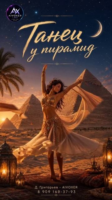 Танец у пирамид 🏛️ | Музыка для восточных танцев | Дарбука + Дудук | Belly Dance AIVOXER