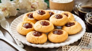 ПЕСОЧНОЕ ПЕЧЕНЬЕ С ДЖЕМОМ