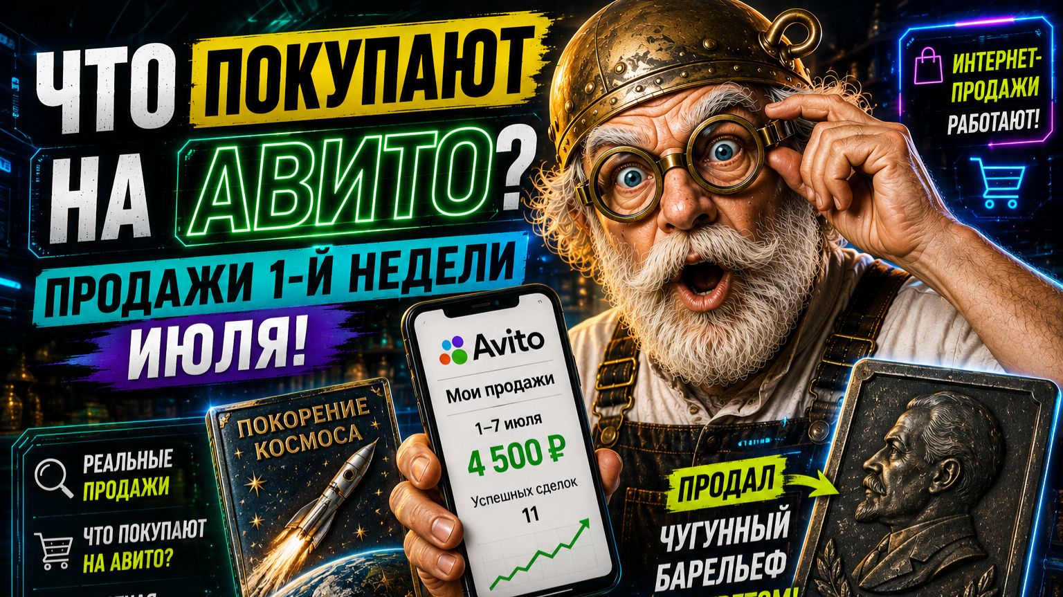 Что у меня купили на Авито за неделю? Реальные интернет-продажи смотреть онлайн