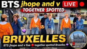 Ви и Джей-Хоуп из BTS замечены вместе в Брюсселе | Арми сходят с ума 😱💜
