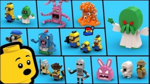 КАК СДЕЛАТЬ ЛЕГО МИНЬОНОВ И МОНСТРОВ LEGO