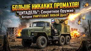 БОЛЬШЕ НИКАКИХ ПРОМАХОВ❗️ «ЦИТАДЕЛЬ»: Секретное Оружие, Которое УНИЧТОЖИТ ЛЮБОЙ Дрон?