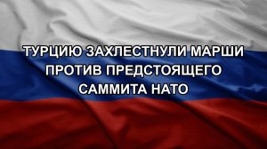Турцию захлестнули марши против предстоящего саммита НАТО