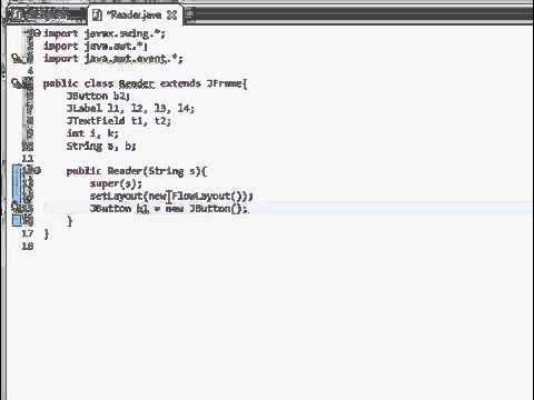 Программирование на Java для начинающих #7GUI c JFrame смотреть онлайн