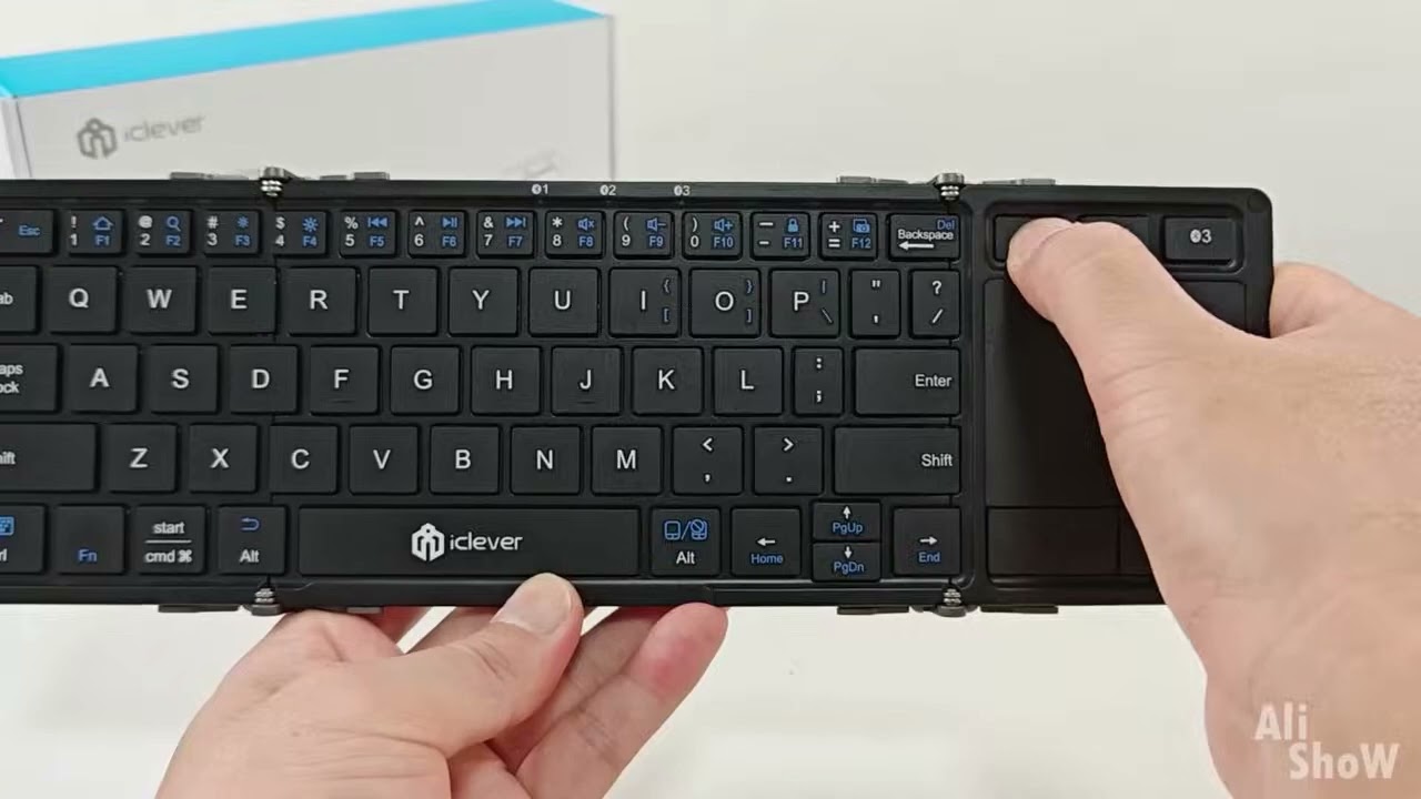Wireless Bluetooth Keyboard Folding Keyboards / Беспроводная Bluetooth , складные клавиатуры смотреть онлайн