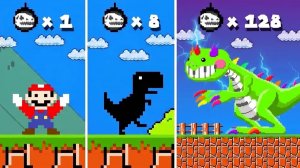 СУПЕР МАРИО БРОС НО КАЖДОЕ СЕМЯ ПРЕВРАЩАЕТ МАРИО В ПИАНОЗАВРА!! 🎹🦕