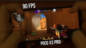 120 to 90fps with handcam in Standoff 2 🥶 | Poco x3 Pro