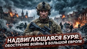 🌩️Грядет буря: война в Большой Европе становится смертельно опасной. Что дальше?