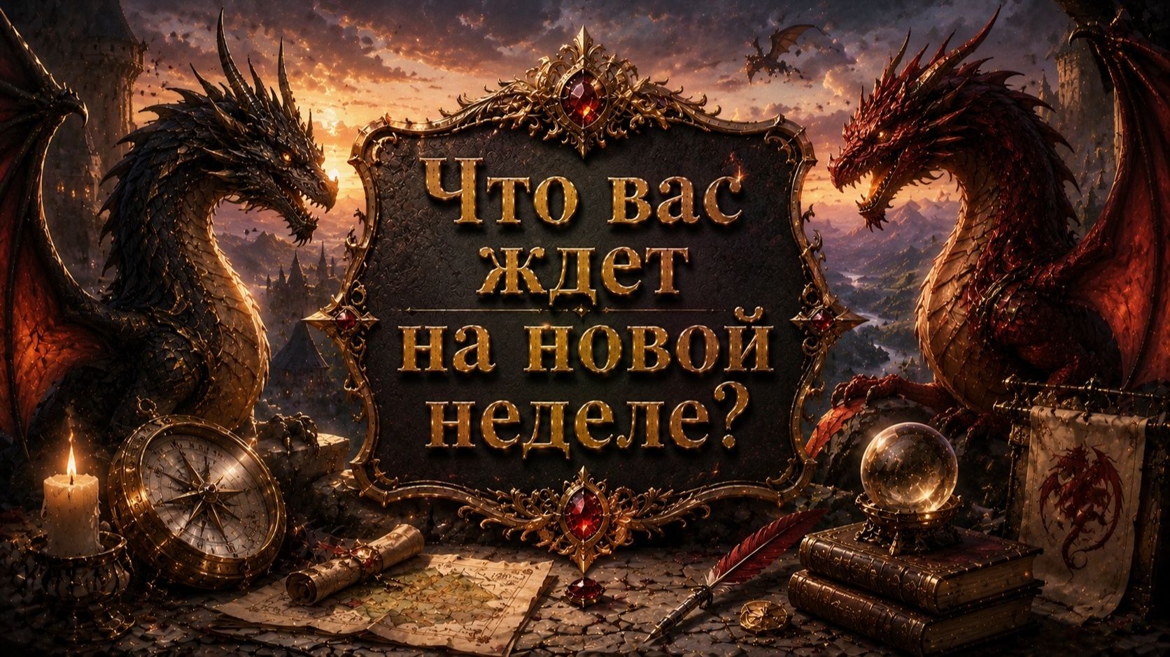 Что вас ждёт на новой неделе? Гадание пасьянс Tarot Reading смотреть онлайн