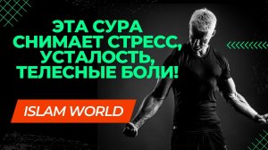 ОЧЕНЬ СИЛЬНАЯ СУРА! СНИМАЕТ СТРЕСС 100% СНИМАТЕ УСТАЛОСТЬ 100%  СНИМАТЕ БОЛИ ТЕЛЕСНЫЕ 100%
