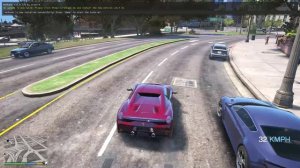 Ferrari 458 просто рассекаю на одном из красивых спорт каров в гта 5