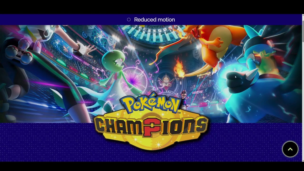 Pokemon Champions - Будующее Покемонов