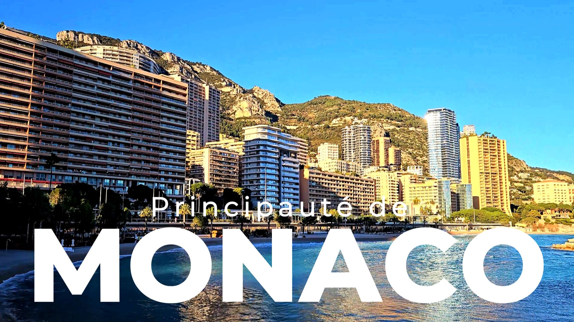 MONACO 🌍 Monte Carlo 🇲🇨 Walking tour смотреть онлайн