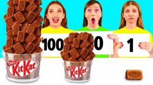 100 Слоев Еды Челлендж # Потрясающие Кухонные Лайфхаки от DuKoDu Challenge