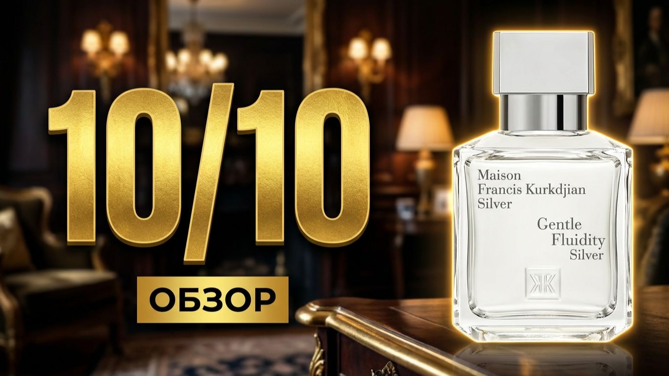 Мужская Баккара 540 - MFK Silver. Gentle Fluidity Silver Maison Francis Kurkdjian. Аромат пушЬка!