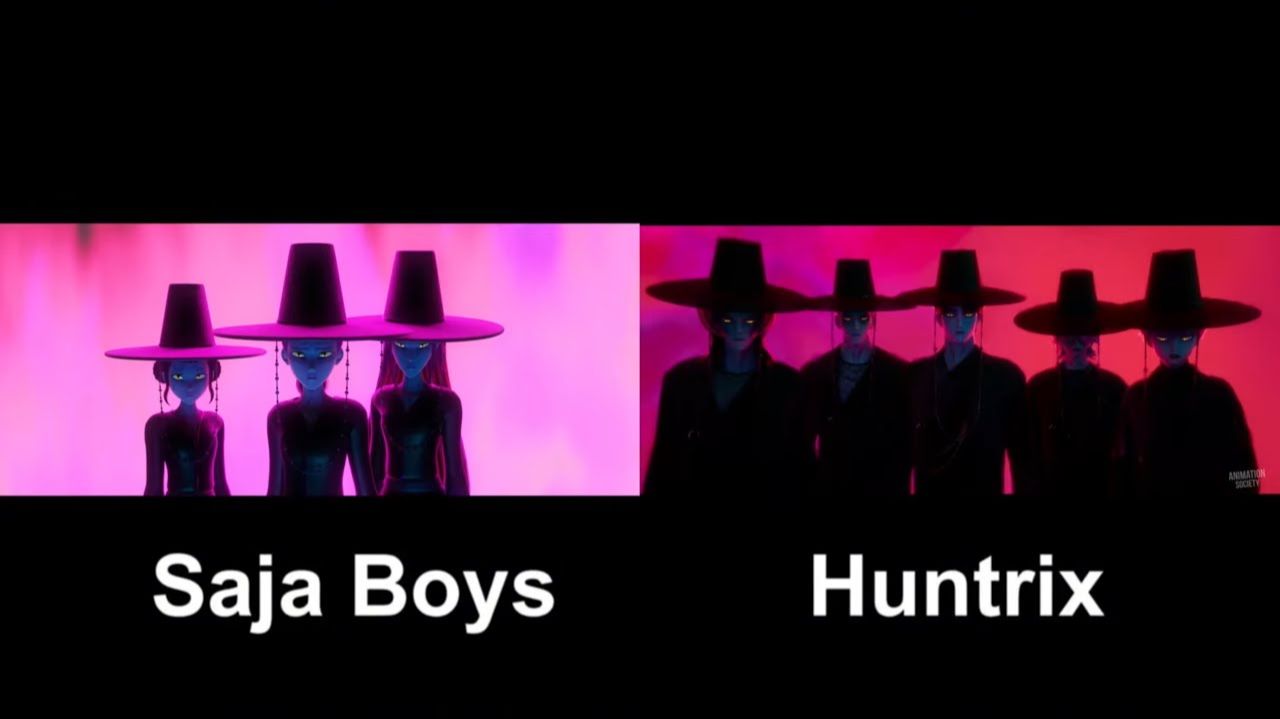 Как это звучит: сравнение Saja Boys и Huntrix смотреть онлайн