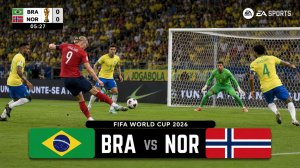 Бразилия — Норвегия | FIFA World Cup 2026 | WC26 Football Match | FC26 Gameplay