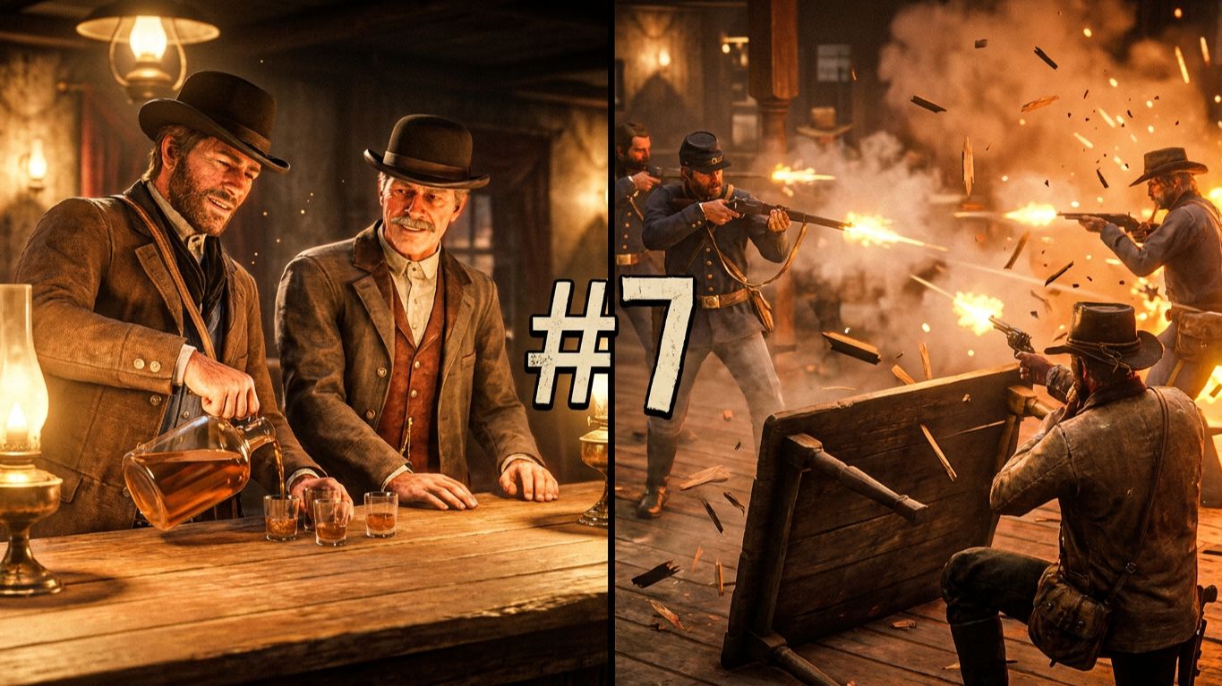 ПРОХОЖДЕНИЕ ИГРЫ red dead redemption 2 #7 ЧАСТЬ