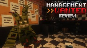 MINECRAFT FNAF MOD | FNAF MANAGEMENT WANTED | ОБЗОР МОДА НА ФНАФ В МАЙНКРАФТ