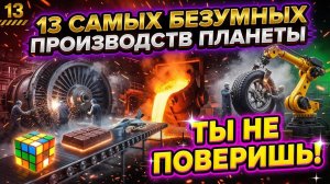 13 Самых Безумных Производств Планеты! Вы не Поверите в их существование!