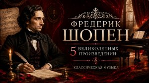 Фредерик Шопен | 5 Великолепных произведений #шопен #классическаямузыка #композитор