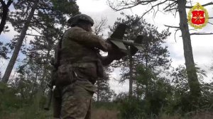 Боевая работа расчетов войск БПС по уничтожению вражеских БПЛА
