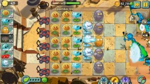 Зомби-Клеопатра и новые зомби в Египте. РАСТЕНИЯ против ЗОМБИ 2 или PLANTS vs ZOMBIES 2. Серия 305