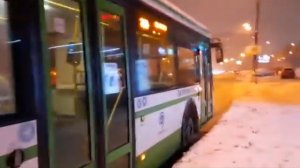 Поездка на автобусе Лиаз-5292.22(2-2-2)(Учебный) по маршруту 805