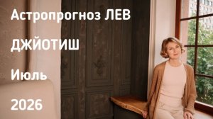 ЛЕВ, астропрогноз на июль 2026 г.