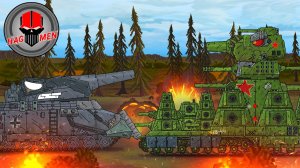 КТО ПЕРЕЖИВЁТ ЭТОТ БОЙ? КВ-44 должен помочь своим товарищам!