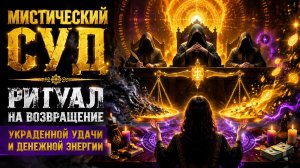 Мистический суд. Ритуал на возвращение украденной удачи.