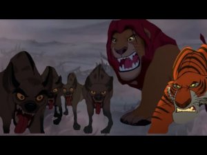 Sher khan 🐯 & Mufasa 🦁 vs Hyenas 🐕🐕🐕. Шерхан 🐯 & Муфаса 🦁 vs Гиены 🐕🐕🐕