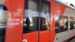 Поездка на электропоездеЭС2Г-106(по часовой) на МЦК