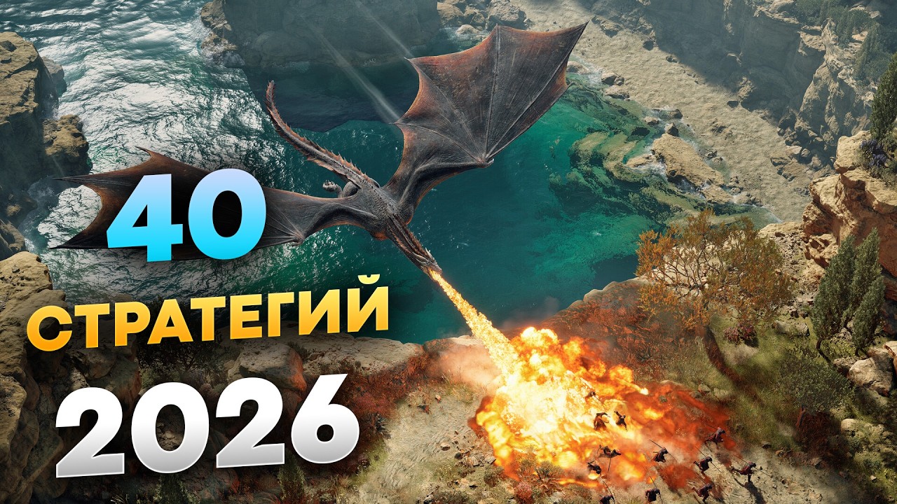 Лучшие Стратегии 2026 на пк (ТОП-40)