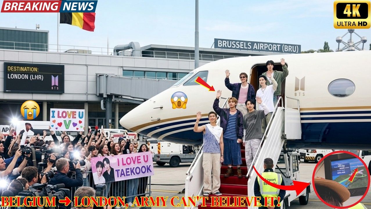 🔥Тэхён и BTS покидают Брюссель и отправляются в Лондон - почему Арми в шоке! смотреть онлайн