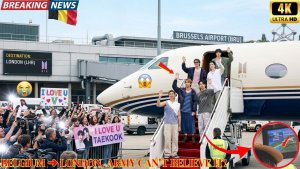 🔥Тэхён и BTS покидают Брюссель и отправляются в Лондон - почему Арми в шоке!