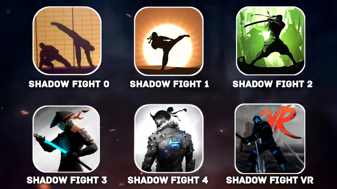 ВСЕ ЧАСТИ SHADOW FIGHT (2001-2024)