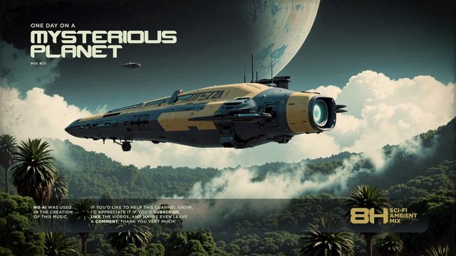 MYSTERIOUS PLANET ⧸ sci-fi Ambient mix смотреть онлайн