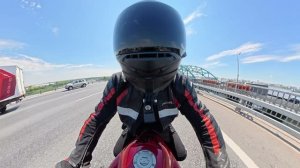 YAMAHA FZ6 S1 пересек Москву за 17 минут по МКАД