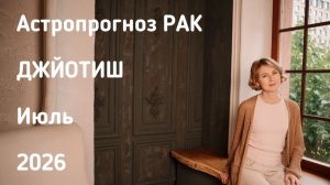 РАК, астропрогноз на июль 2026 г.