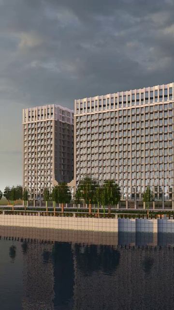 Инсайдер построили в Minecraft!
