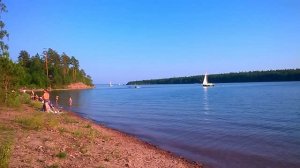 2026-07-04 Пляж в Энергетике, +30*С, Братск, Сибирь, Россия
