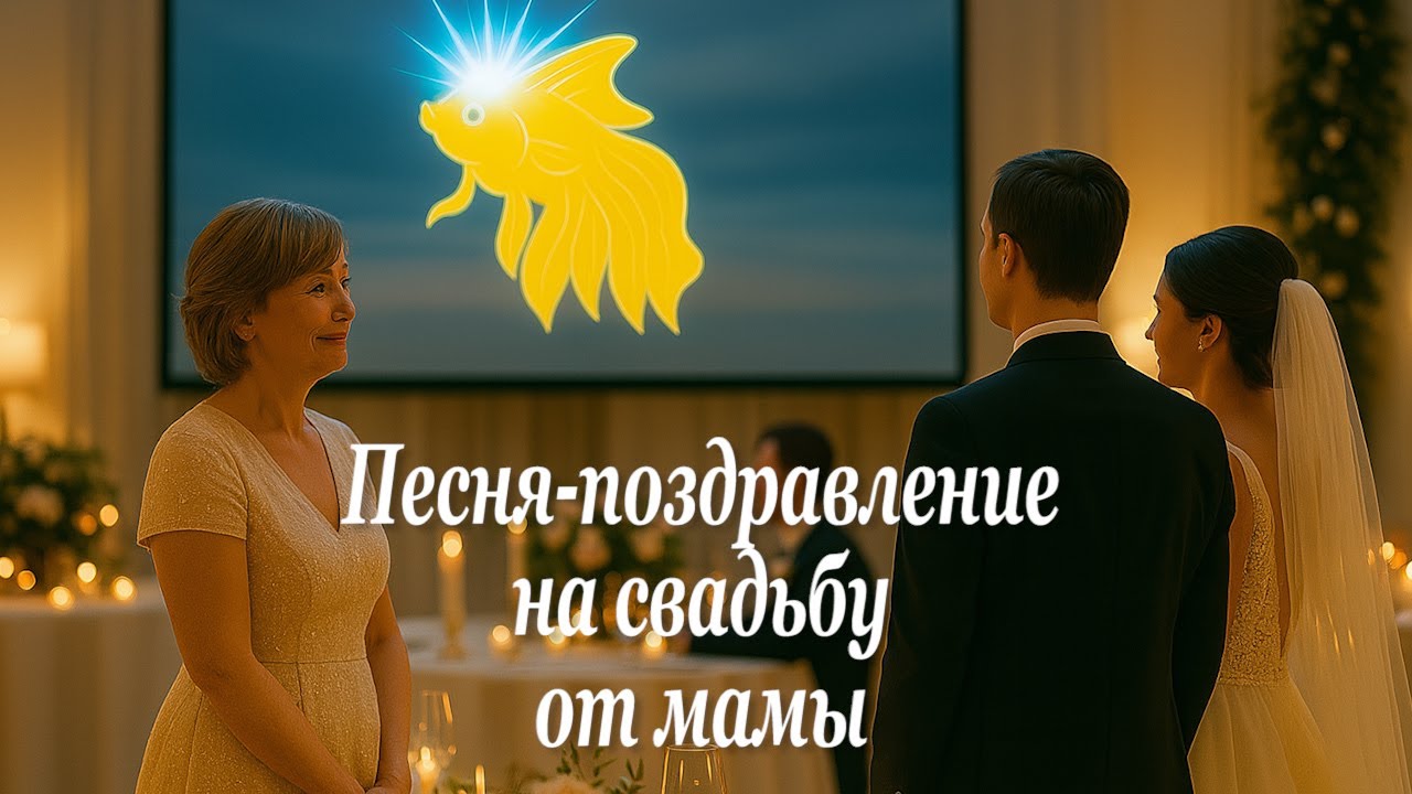 Песня-поздравление от мамы на свадьбе 💍 До слёз трогательное видео для сына или дочери смотреть онлайн