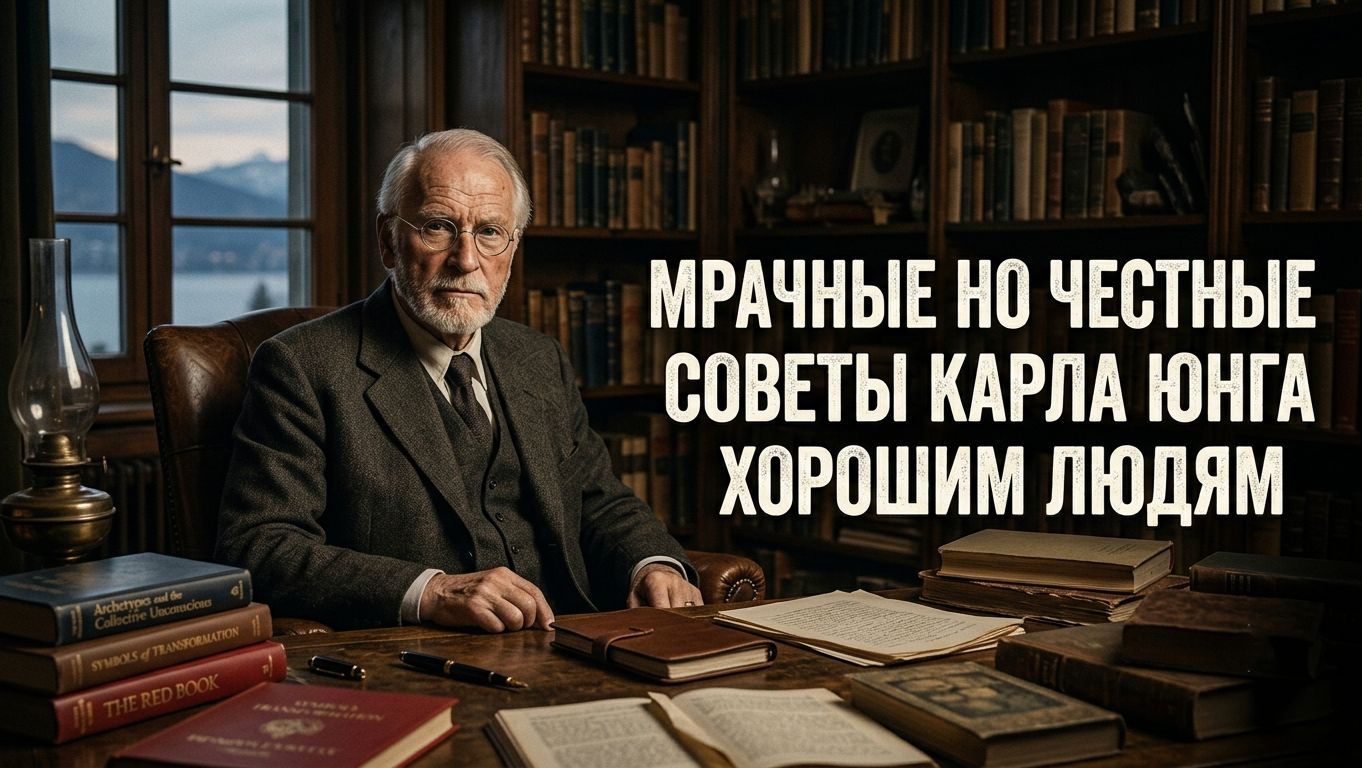 Мрачные но честные советы Карла Юнга хорошим людям Карл Юнг